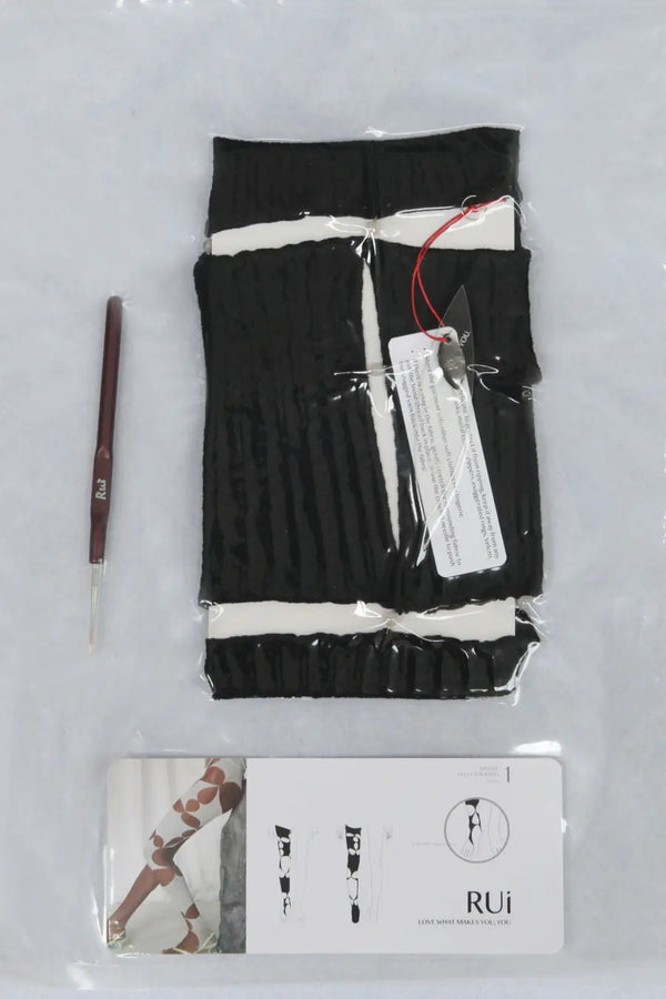 rui zhou LEG STOCDING R007 black